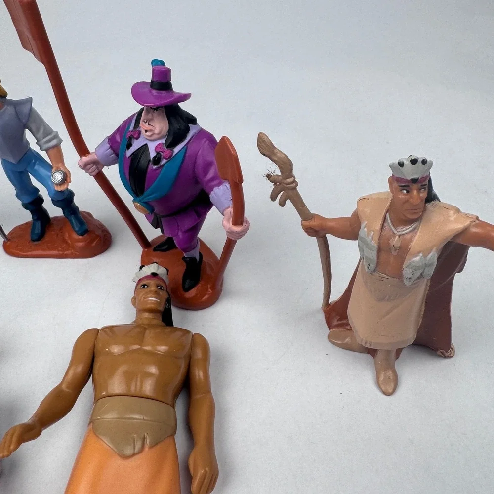 Pocahontas Disney Figures Lot of 6 1995